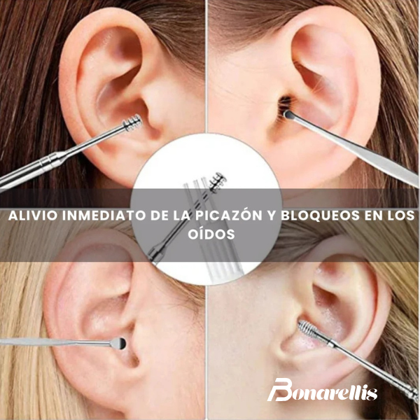 Kit Profesional 9 en 1 Limpia Oídos | EarCare Pro™
