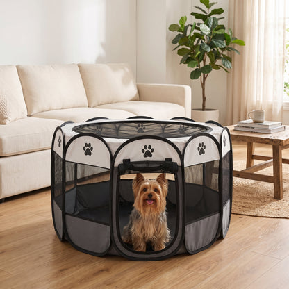 Corral Premium Plegable PetSpace™ + E-book " Nutrición Perfecta para tu Mascota"  🐾GRATIS.