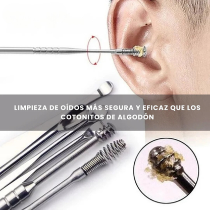 Kit Profesional 9 en 1 Limpia Oídos | EarCare Pro™