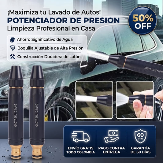 AquaBronce™ – Boquilla de Alta Presión: Tu Manguera se Convierte en Hidrolavadora