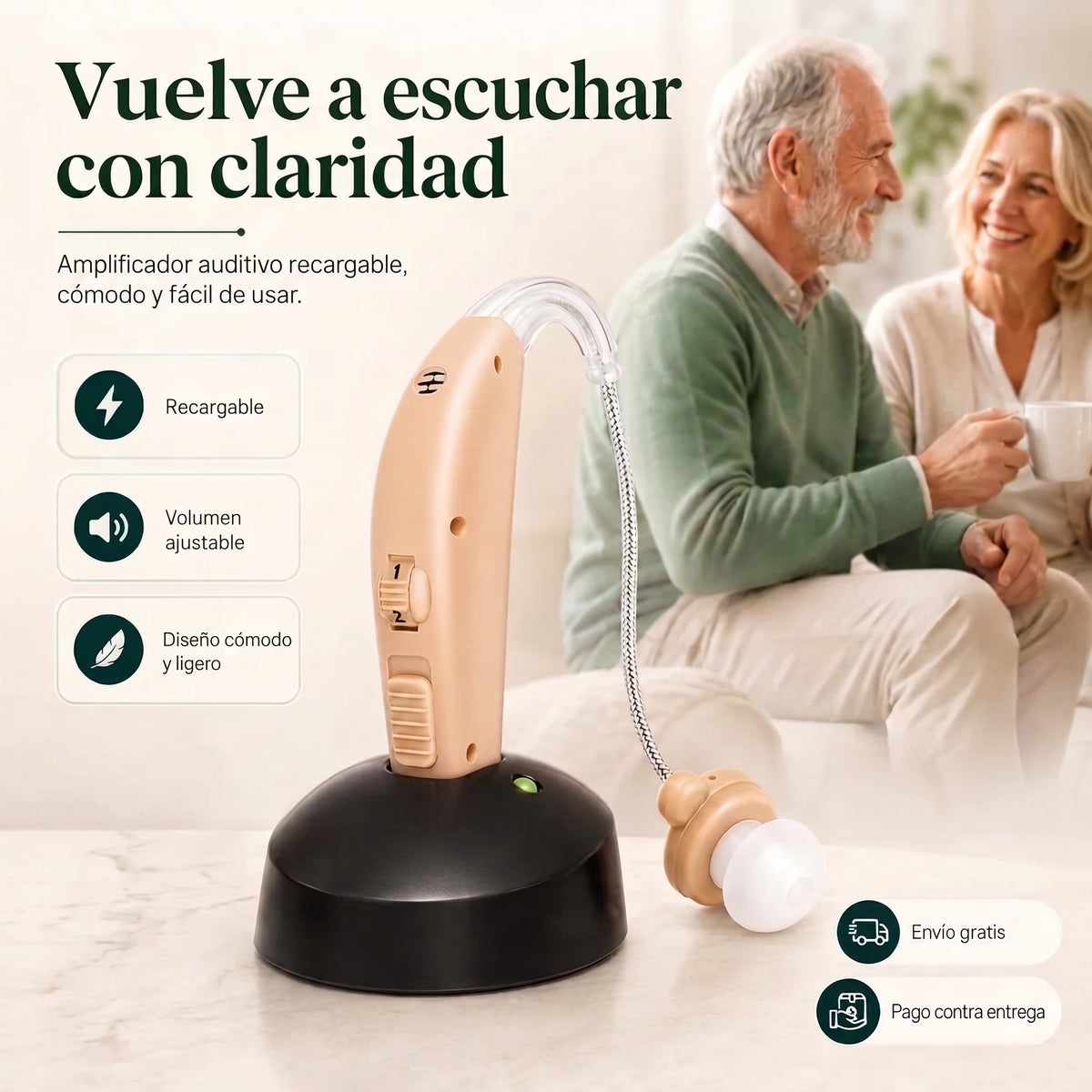 VividPro™ - Escucha con Total Claridad - RECARGABLE
