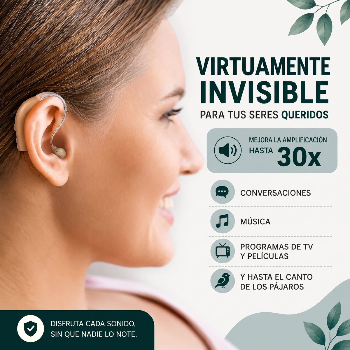 VividPro™ - Escucha con Total Claridad - RECARGABLE