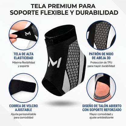 MaxionPro™ ✦ Pack Tobillera Premium con Compresión Terapéutica