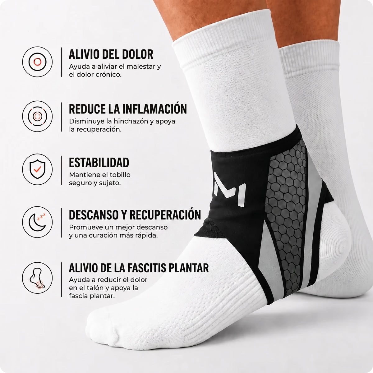 MaxionPro™ ✦ Pack Tobillera Premium con Compresión Terapéutica